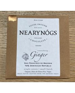 NearyNógs Ginger 72%, 40g