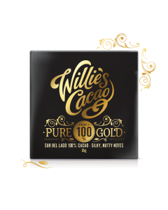 Willie's Cacao Sur Del Lago Pure Gold, 100%, 40g